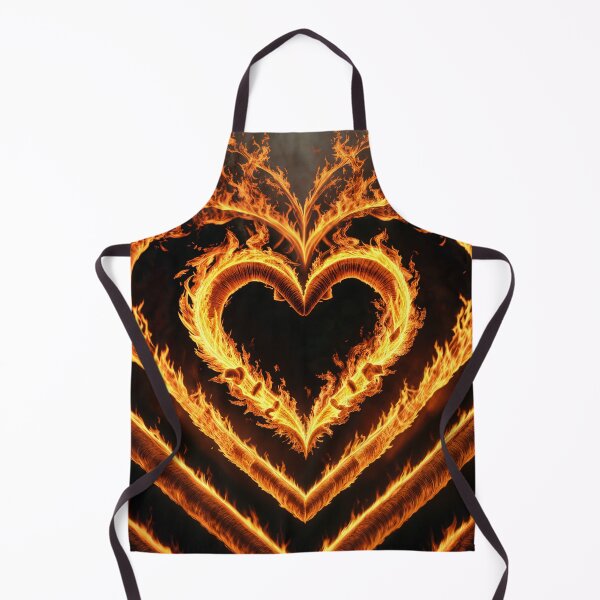 Item preview, Flaming Heart designed and sold by Claude Leblanc.
