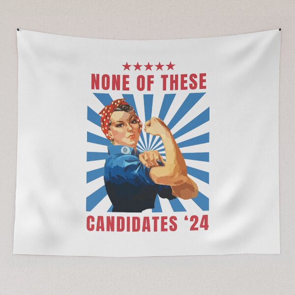 Item preview, None of These Candidates Presidential Election 2024 Humor Funny designed and sold by ViralCraze.