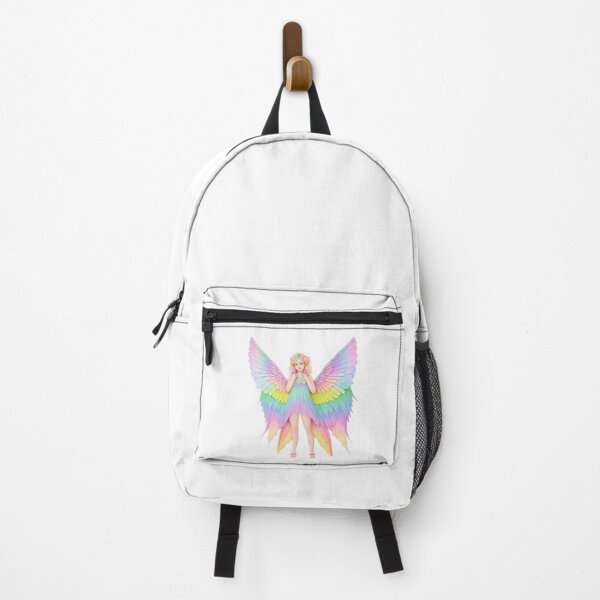 Item preview, Rainbow Angel Fairy Girl designed and sold by PixelsNBows.