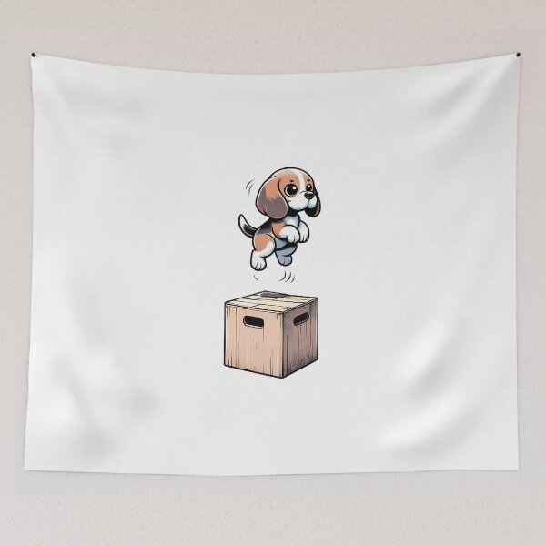Item preview, Beagle CrossFit Champion: Box Jump Bonanza designed and sold by Purrformance.