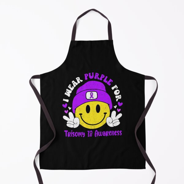 Item preview, I Wear Purple For Trisomy 18 Awareness, Trisomy 18 Awareness Month designed and sold by KatMercerr.