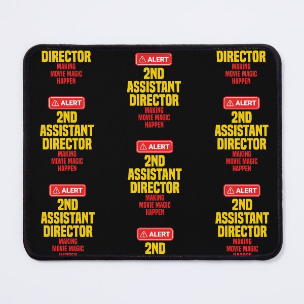 Item preview, 2nd Assistant Director Making Movie Magic Happen designed and sold by NermilioDesigns.