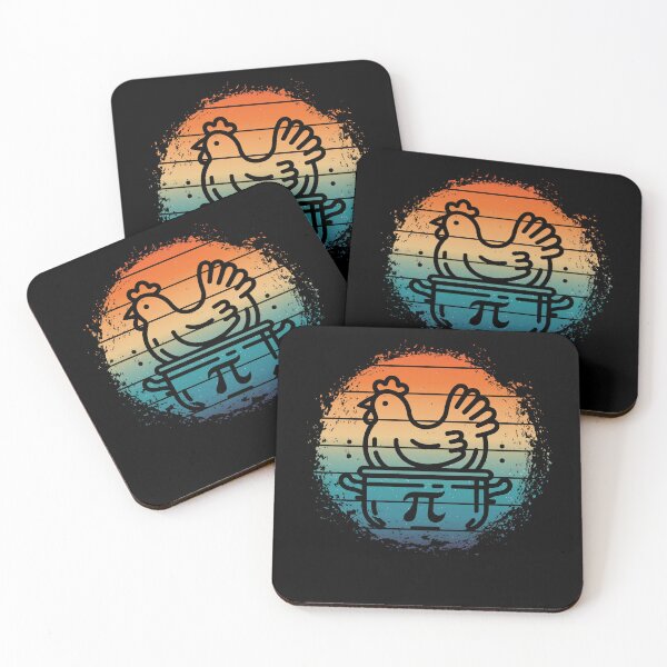 Item preview, Vintage Chicken Pot Pie Happy Math Pi Geometry Lover Symbol designed and sold by Chmielayka.