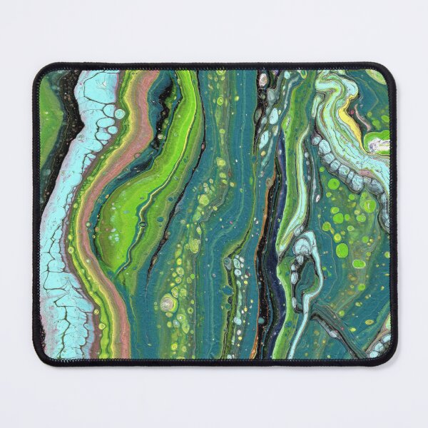 Item preview, Jada 3 Green Acrylic Abstract designed and sold by Doug  Siegel.
