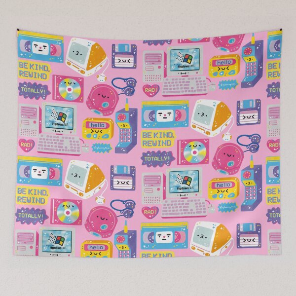 Item preview, 90s Retro Tech designed and sold by Figberrytea.