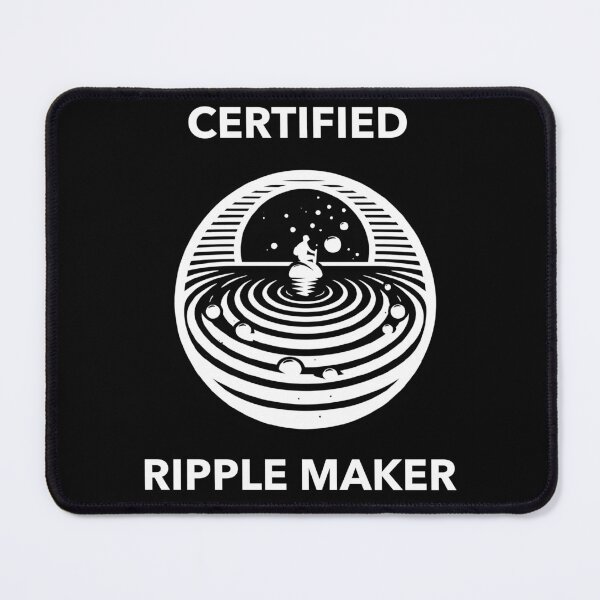 Item preview, Certified Ripple Maker, Stone Skimming Stone Skipping designed and sold by These_Prints.