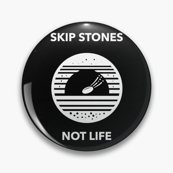 Item preview, Skip Stones Not Life, Stone Skimming Stone Skipping designed and sold by These_Prints.