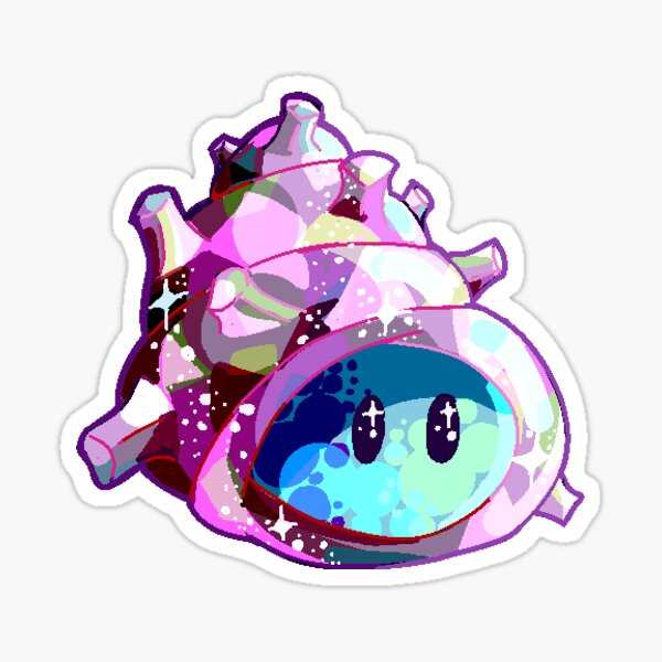 super sea snail Sticker
