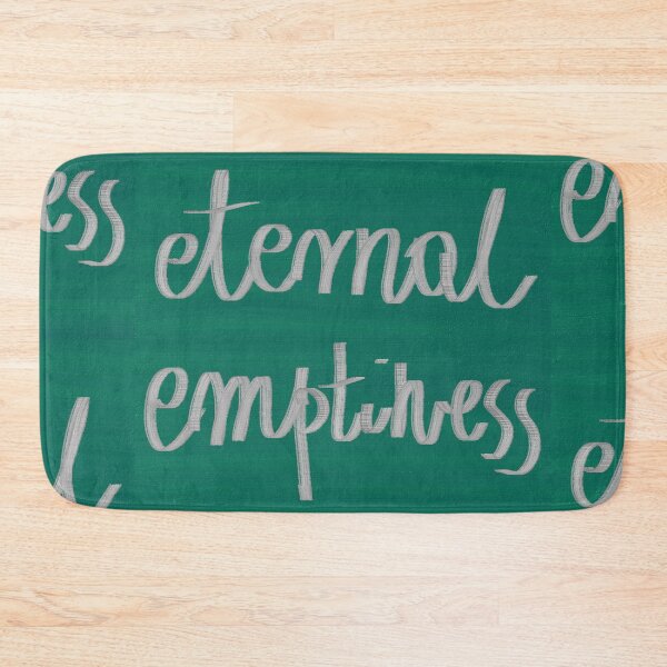 Item preview, ETERNAL EMPTINESS word art print designed and sold by nataliavandalia.