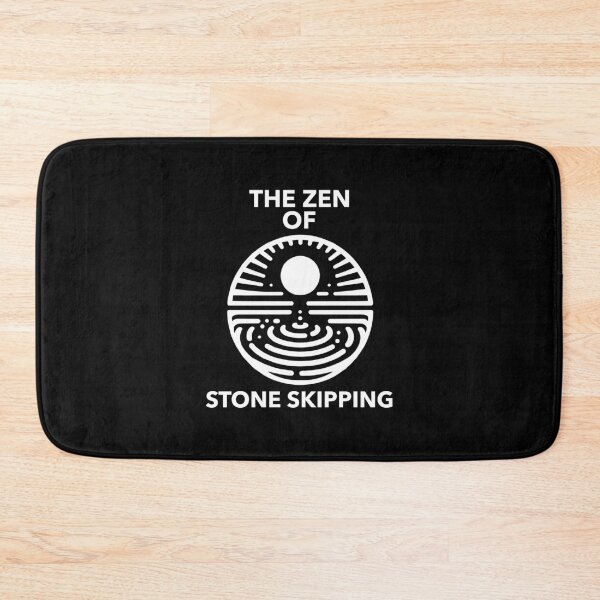 Item preview, The Zen of Stone Skipping, Stone Skimming designed and sold by These_Prints.