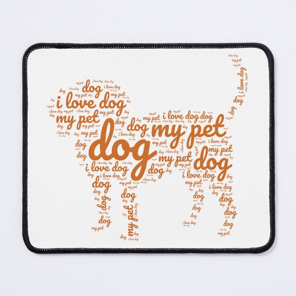 Item preview, Dog and words designed and sold by LittleWorldShop.