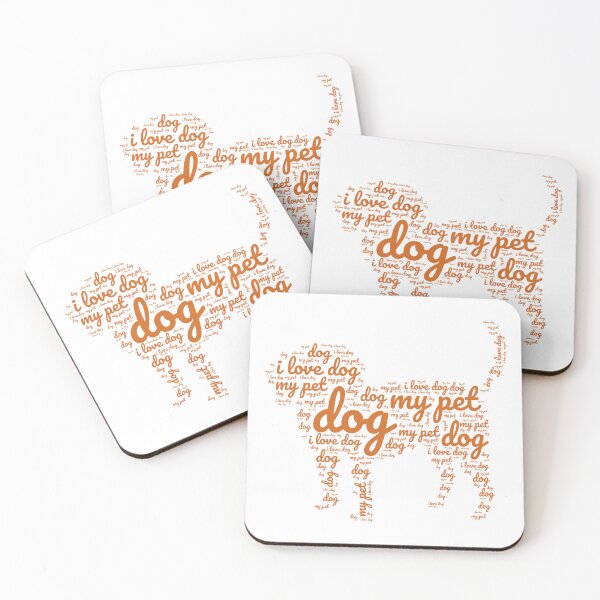 Item preview, Dog and words designed and sold by LittleWorldShop.