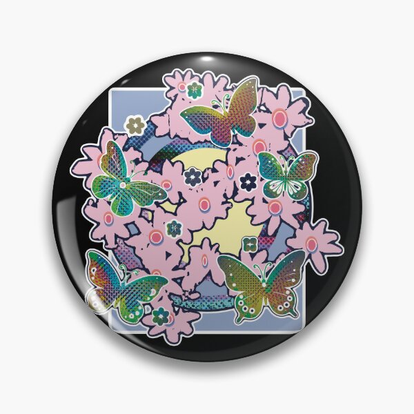Item preview, Mariposas y flores designed and sold by Rickybrook.