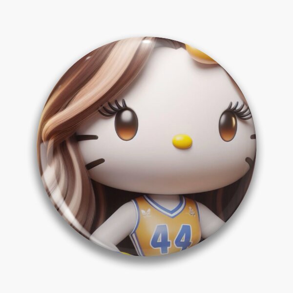 Item preview, volleyball kitty in yellow uniform designed and sold by ArtisStudio.