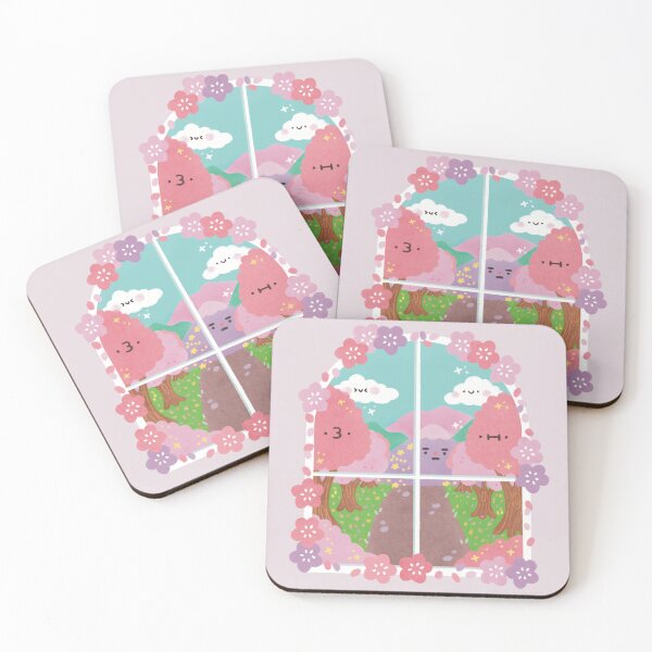 Item preview, Spring Cherry Blossom Window designed and sold by Figberrytea.