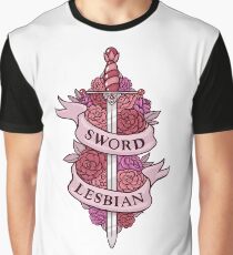 SWORD LESBIAN Graphic T-Shirt