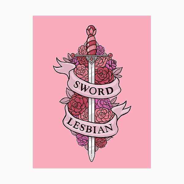 SWORD LESBIAN Photographic Print
