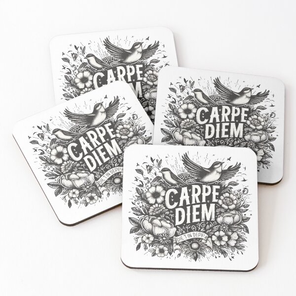 Item preview, Carpe Diem: A Symphony of Nature in Monochrome designed and sold by Designowner.
