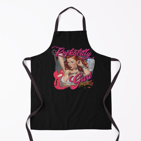 Item preview, Rockabilly Music Pin Up Model Muscle Car Artwork Hot Rod Rockabilly Pin Up Tattoo Model Girl designed and sold by AGED Limited.