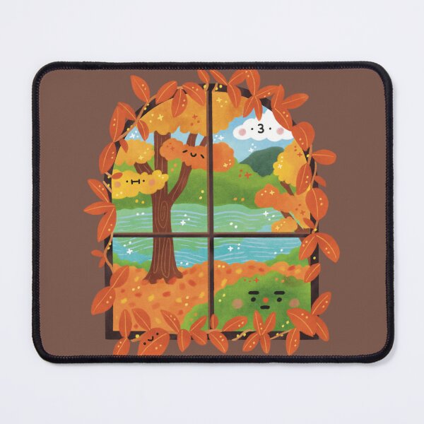 Item preview, Autumn Leaves Window designed and sold by Figberrytea.