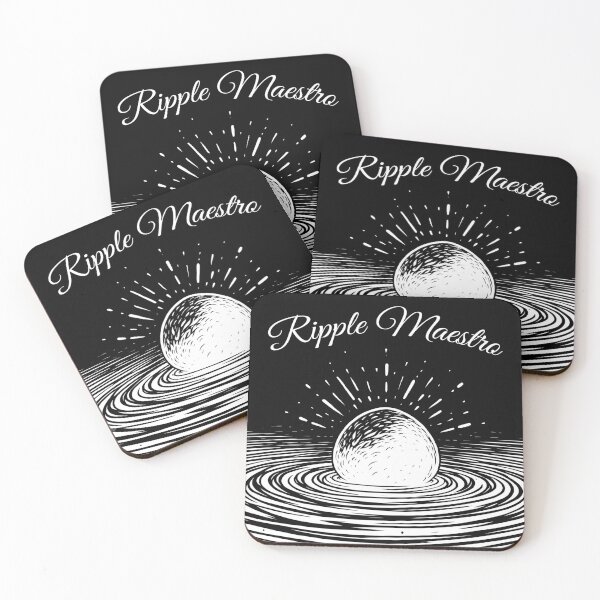 Item preview, Ripple Maestro Stone Skimming Stone Skipping designed and sold by These_Prints.