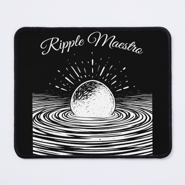 Item preview, Ripple Maestro Stone Skimming Stone Skipping designed and sold by These_Prints.
