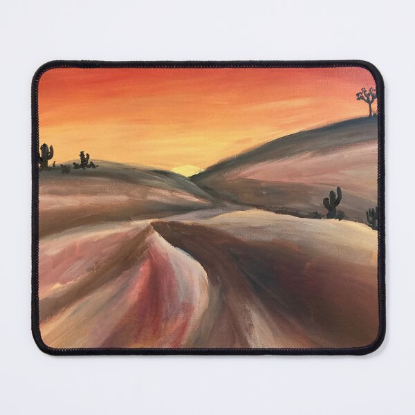 Item preview, Painting of desert landscape designed and sold by Aroeldesigns.
