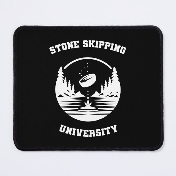 Item preview, Stone Skipping University, Stone Skimming designed and sold by These_Prints.