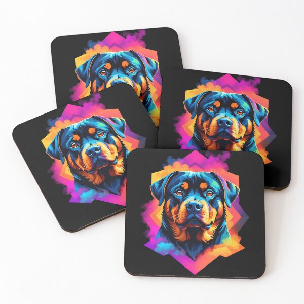 Item preview, Rottweiler face designed and sold by LaldyAnimals.