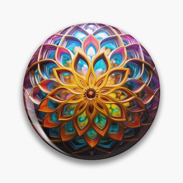 Item preview, Spherical Mandala designed and sold by TheGlassPortal.