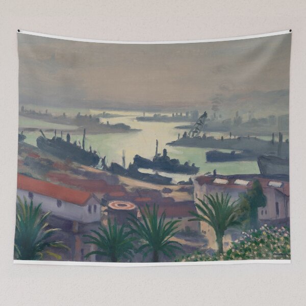 Item preview, Albert Marquet | Algiers, dark weather at the port of Agha  by Albert Marquet  designed and sold by TeeARTHY.