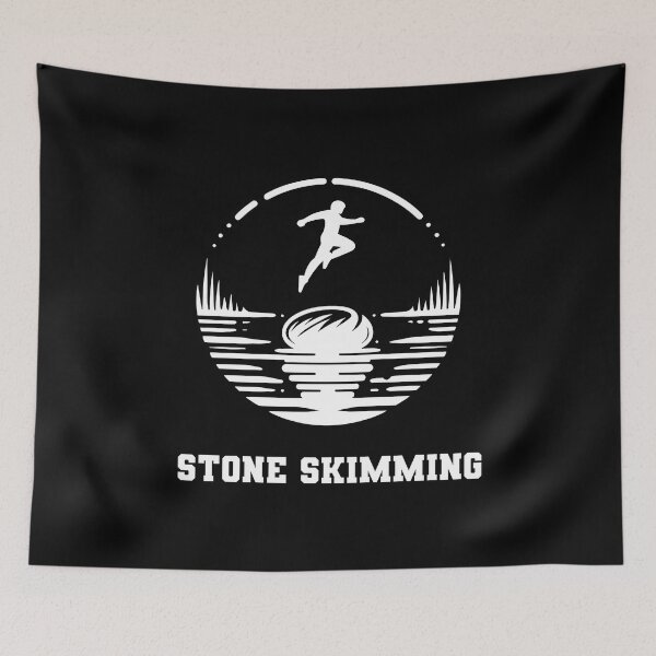 Item preview, Stone Skipping, Stone Skimming designed and sold by These_Prints.