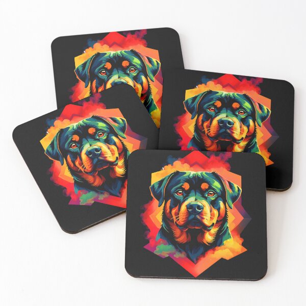 Item preview, Rottweiler face designed and sold by LaldyAnimals.