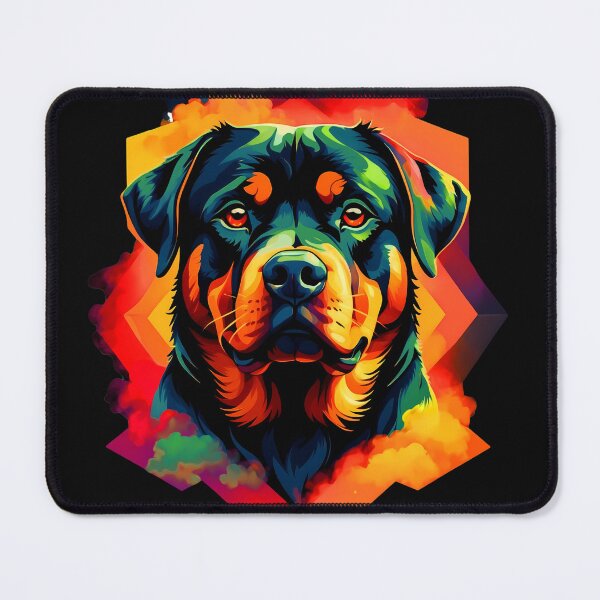 Item preview, Rottweiler face designed and sold by LaldyAnimals.