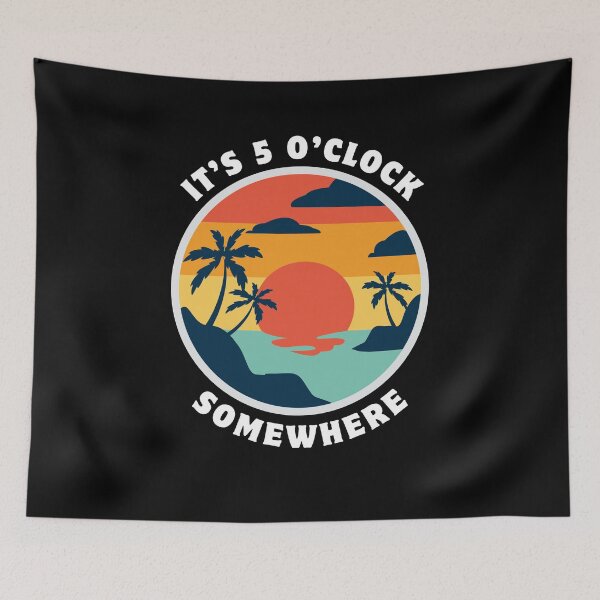 Item preview, It's 5 O'clock Somewhere designed and sold by RedPumpFlash.