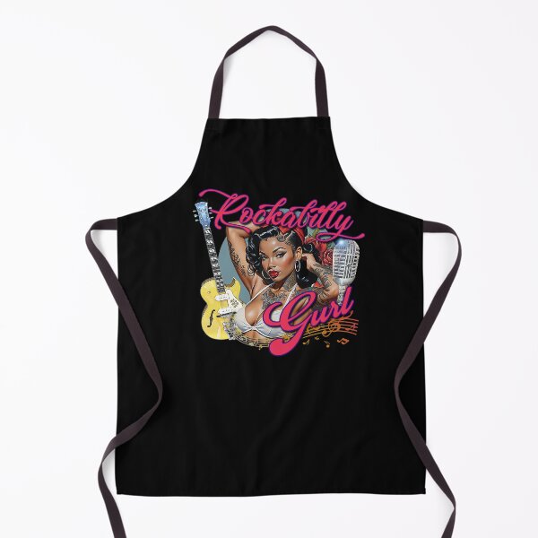 Item preview, Rockabilly Music Pin Up Model Muscle Car Artwork Hot Rod Rockabilly African American Pin Up Tattoo Model Girl designed and sold by AGED Limited.