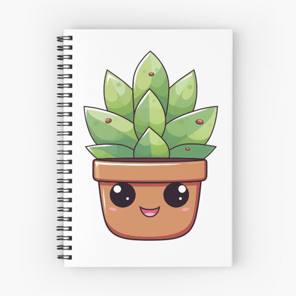 Aperçu de l'œuvre Jolie plante en pot avec un visage créée et vendue par Artcurrents.
