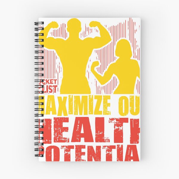 Item preview, Maximize Health Potential Couple Bucket List designed and sold by WBGraphix.