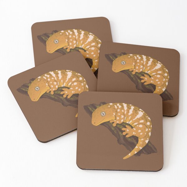 Item preview, New Caledonian Giant Gecko or Leachianus Gecko (Leachie) Dark BG designed and sold by anacecilia.