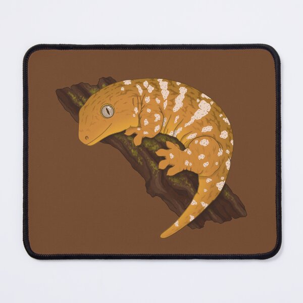 Item preview, New Caledonian Giant Gecko or Leachianus Gecko (Leachie) Dark BG designed and sold by anacecilia.