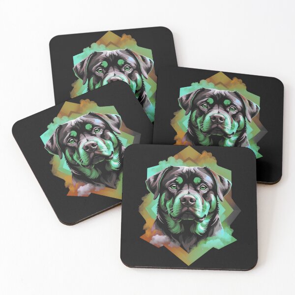 Item preview, Rottweiler face designed and sold by LaldyAnimals.