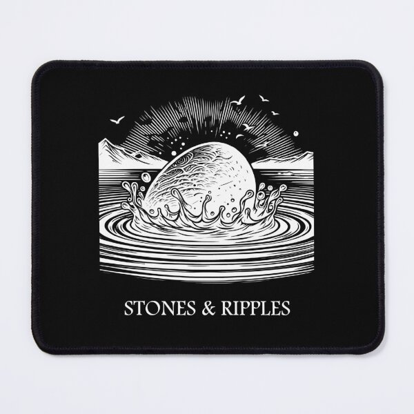 Item preview, Stones & Ripples Stone Skipping, Stone Skimming designed and sold by These_Prints.