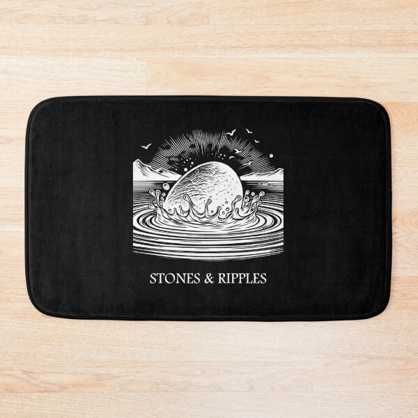 Item preview, Stones & Ripples Stone Skipping, Stone Skimming designed and sold by These_Prints.