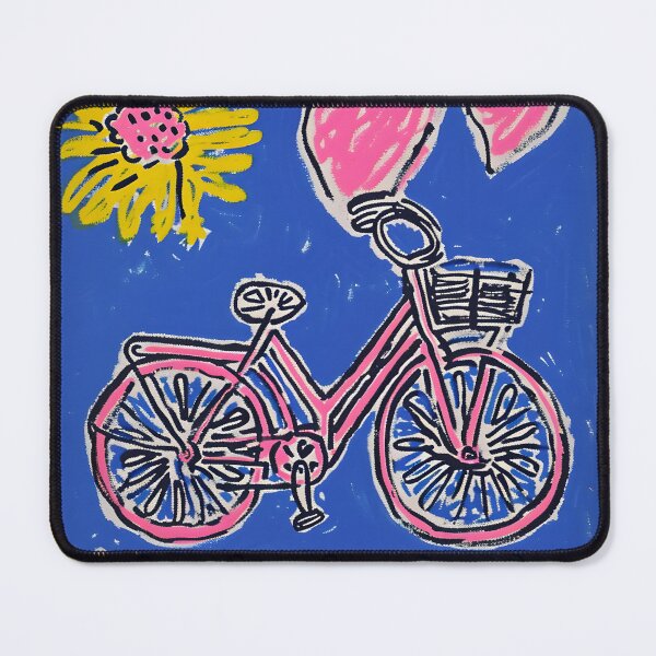 Item preview, A Love Letter to Paris- Fauvist Elegance Paints the Streets with Vivid Romance on Every Pedal Stroke designed and sold by OlfactoART Studio.