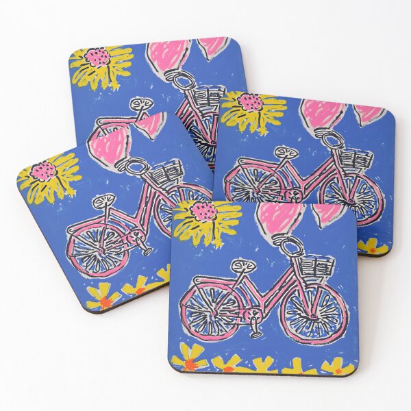 Item preview, A Love Letter to Paris- Fauvist Elegance Paints the Streets with Vivid Romance on Every Pedal Stroke designed and sold by OlfactoART Studio.