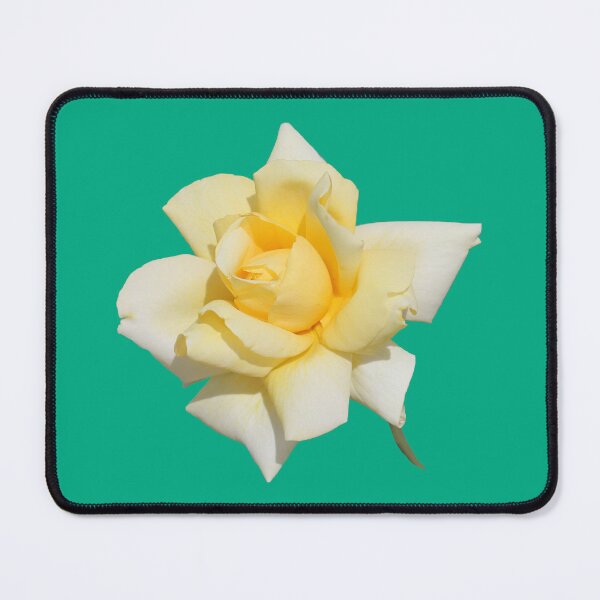 Item preview, A Pretty Yellow Rose on Blue Green designed and sold by STHogan2.