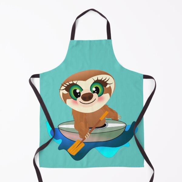 Item preview, Sloth canoe kayak designed and sold by minimalartstory.