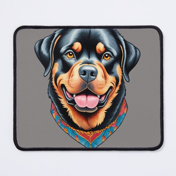 Item preview, Rottweiler face designed and sold by LaldyAnimals.