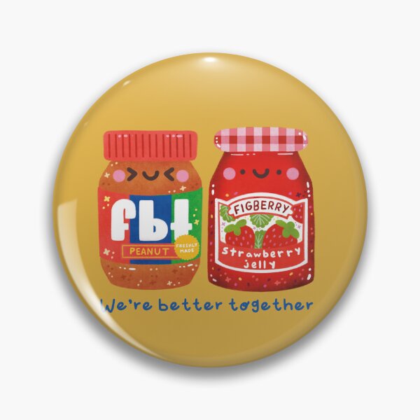 Item preview, Peanut Butter and Jelly designed and sold by Figberrytea.