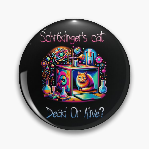 Item preview, Schrödinger's Cat: Dead or Alive?  designed and sold by UFOFashionista.